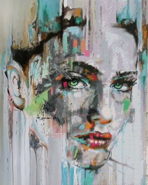 Διαμαντένια ταπετσαρία - Μόνο εσύ, 40x50 cm