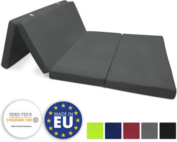 Πτυσσόμενο στρώμα 195/120/7 εκ - Διαφορετικά χρώματα