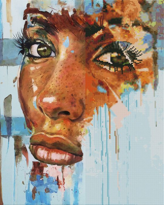 Διαμαντένια ταπετσαρία - Dreaming, 40x50cm