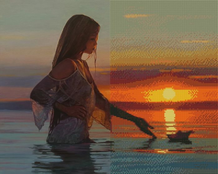 Διαμαντένια ταπετσαρία - Touch 2, 40x50cm