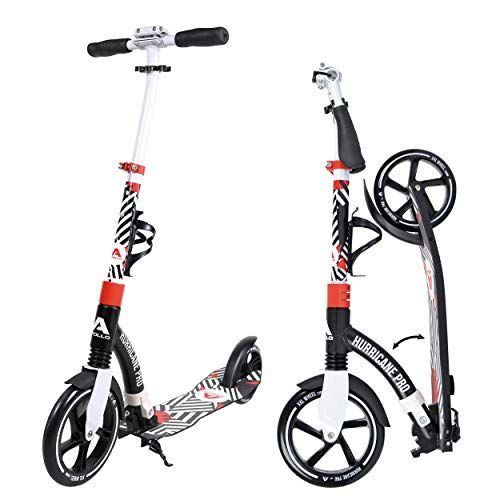 City Scooter Apollo Hurricane μαύρο / άσπρο / ροζ