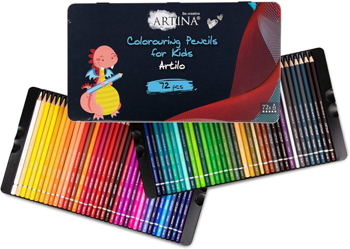 Σετ 72 τεμ. παιδικά μολύβια Artina Kids