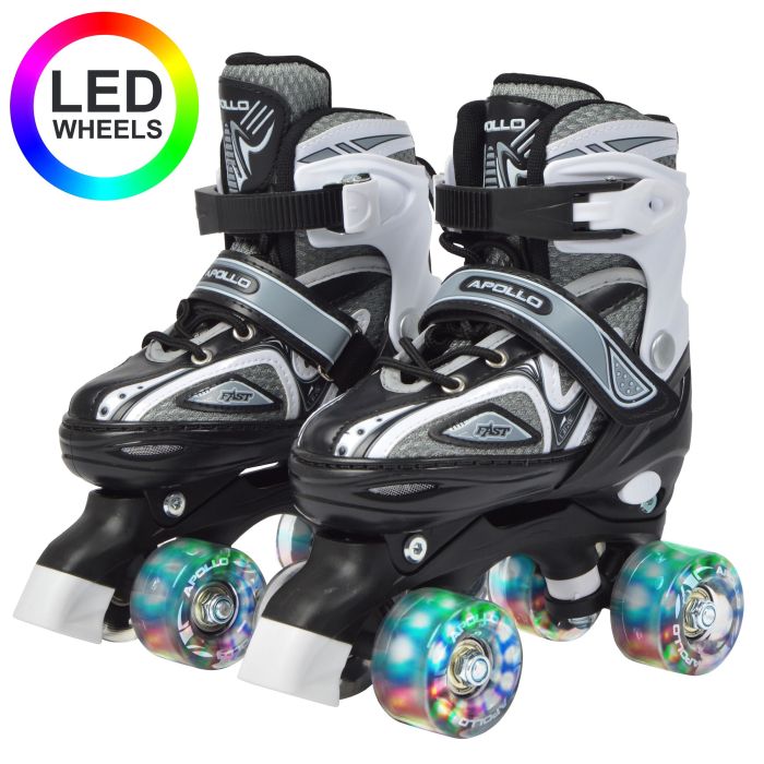 Πατίνια "Super Quad X Pro" M-Μαύρο