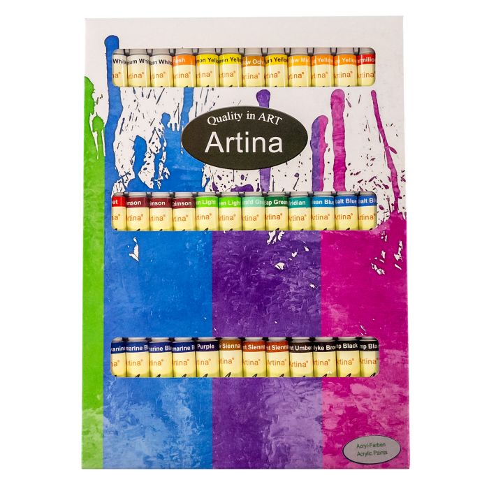 ΑΚΡΥΛΙΚΑ ΧΡΩΜΑΤΑ 36 Χ 12 ml