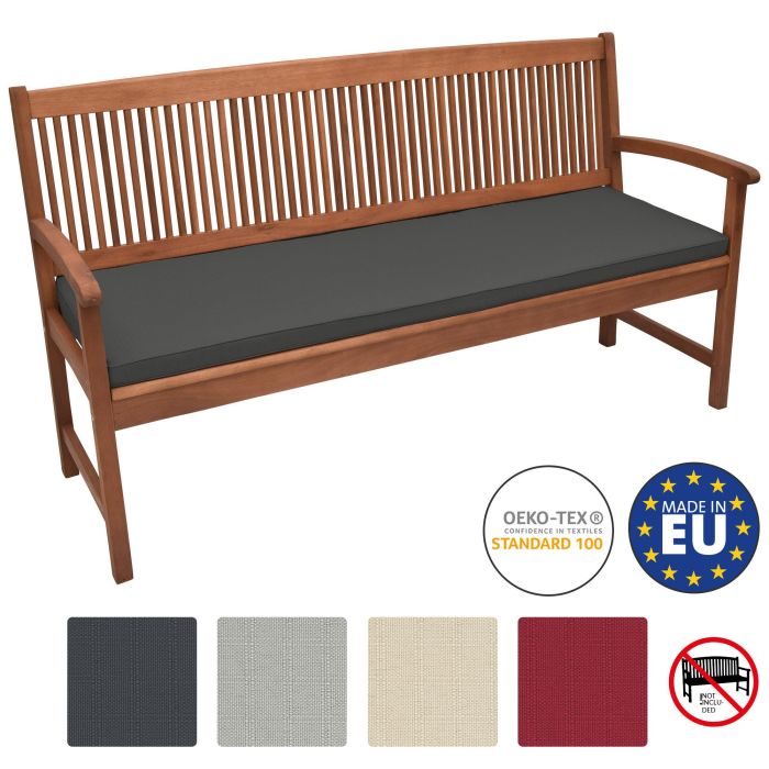 Μαξιλάρι πάγκου Beautissu 180x48x5 εκ - Διαφορετικά χρώματα