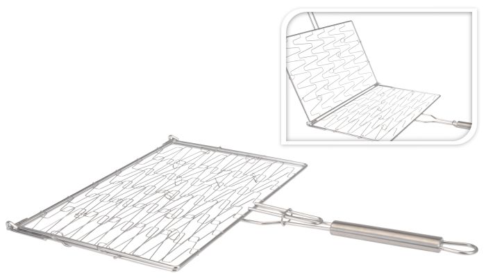 Ψησταριά από INOX 41x28σμ