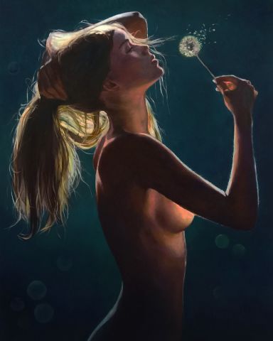 Ζωγραφική με αριθμούς - Trembling of love, 40x50cm
