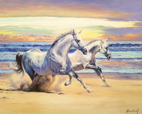 Ζωγραφική με αριθμούς - Πάντα μαζί, 40x50cm